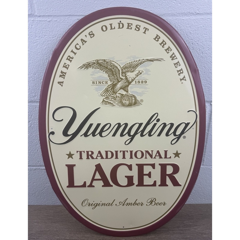 Yuengling Brewery Traditional Lager Metal Beer Tin Sign 22x16 Man Cave